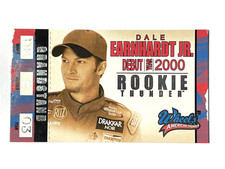 HOF'er DALE EARNHARDT JR 2003 Wheels American Thunder ROOKIE THUNDER INSERT Card
