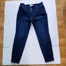 Lane Bryant Women Jeans 34 Flex Magic Waistband Signature Fit Hi Rise Butt Lift