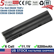 Battery for DELL Latitude E6420 E6430 E5420 E5430 E5520 E5530 Inspiron 7520 5420
