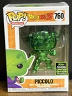 Funko Pop! Dragon Ball Z PICCOLO (Chrome) #760 Spring Con Exclusive Vinyl