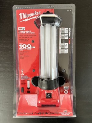 Milwaukee 2363-20 M18 18V 700-Lumen LED Lantern/Trouble Light w/ USB Charge