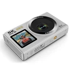 Digitalkamera 5K Ultra HD Video 80MP Fotoaufnahme Dual LCD Display System