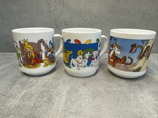 3x Smarties Tassen 101 Dalmatiner, Dschungelbuch, Froschkönig | Arcopal Opalglas