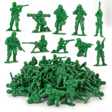 Green Army Men Toy Soldiers 72 Pack Classic Military Action Figures for Kids...