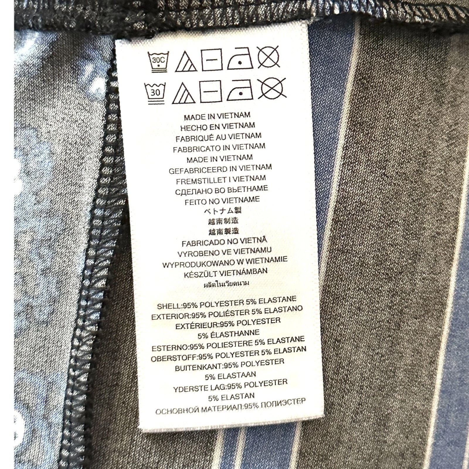 Abito tunica Michael Kors Paisley elasticizzato manica lunga media donna anni 70 retrò