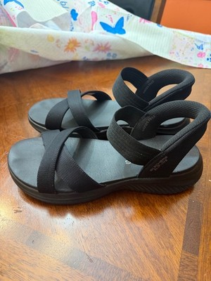 Womens size 10 sketchers Slip in sandals only worn twice
