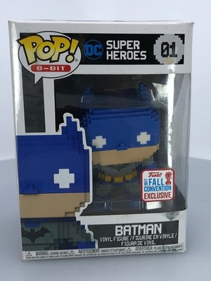 Funko POP! 8-Bit DC Super Heroes Batman #1 GameStop Exclusive NOT MINT