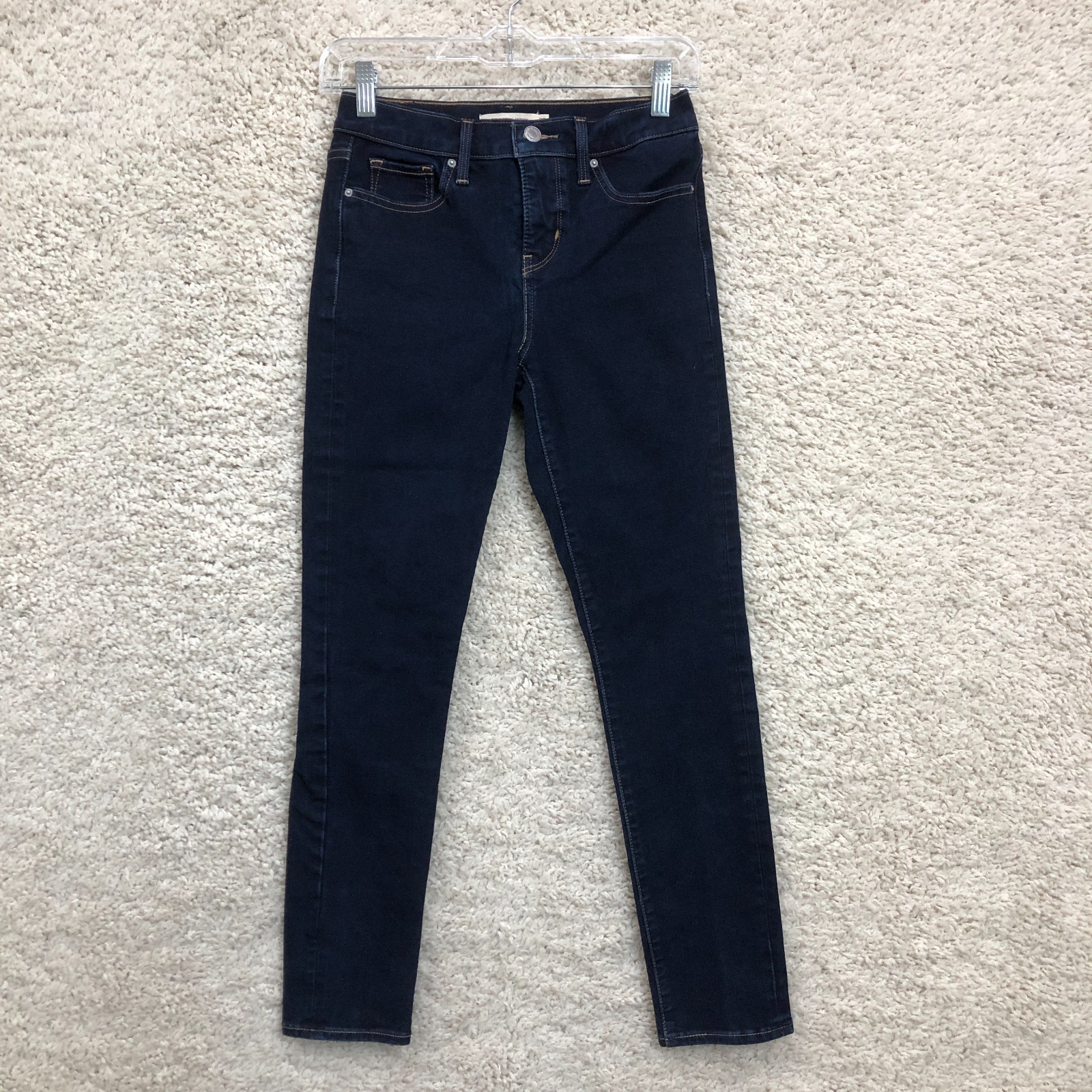 Levis 311 Jeans 25 Womens Blue Premium Denim Shaping Skinny Fit Mid Rise Stretch