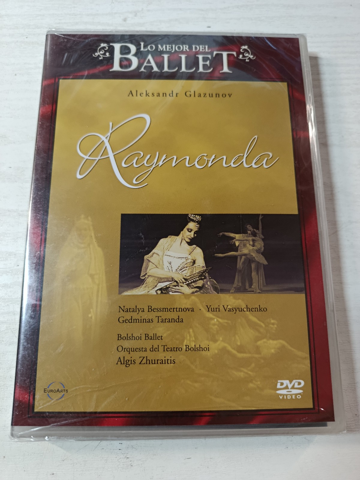 Raymonda Glazunov Vasyuchenko Bessmertnova Bolshoi Ballet DVD VO Region All New