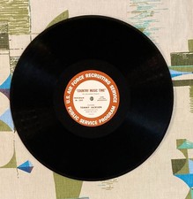 Tommy Jackson George Morgan LP Country Music Time Radio Show U.S. Air Force EX