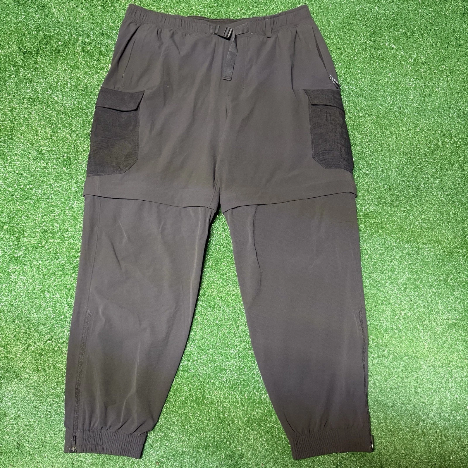 Lululemon Fleece Hiking Pants Mens XL Gray Lightweight Athleisure Trail