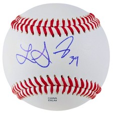 Lucas Sims Signed Baseball Cincinnati Reds Atlanta Braves Proof COA MLB Auto