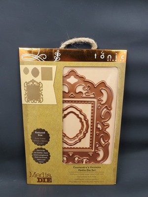 SP1 Tonic Studios Cassandra's Ventana Media Die Set 4pc