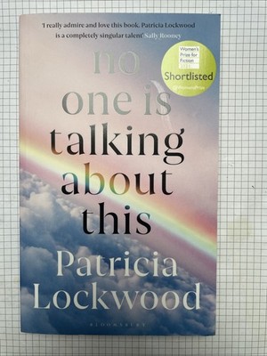 No One Is Talking About This von Patricia Lockwood (2021, Taschenbuch)