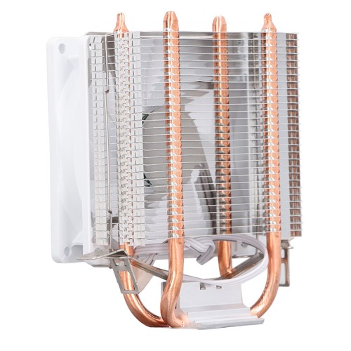 CPU Cooling Fan 3.5in 2 Heat Pipes 3pin 12VDC 2000RPM Hydraulic Bearing CPU A CB - Afbeelding 24 van 24