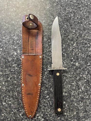 Vintage Hammer Brand Made in USA 9 inch Sport Knife with 5 inch Blade Good Cond.