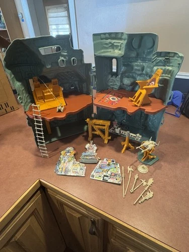 VTG MOTU CASTLE GRAYSKULL Masters of the Universe He-Man 1981 Near Complete USA