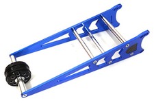 Blue Billet Machined Wheelie Bar Upgrade for Traxxas 1/10 Drag Slash 2WD 9460