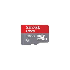 Sandisk SDSQUNC-016G-AN6IA 16GB SANDISK ULTRA MICROSDHC CLASS 10 100MB/S UHS-I C