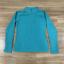 Spyder Fleece 1/2 Zip Pullover Sweater Blue Women  s Medium