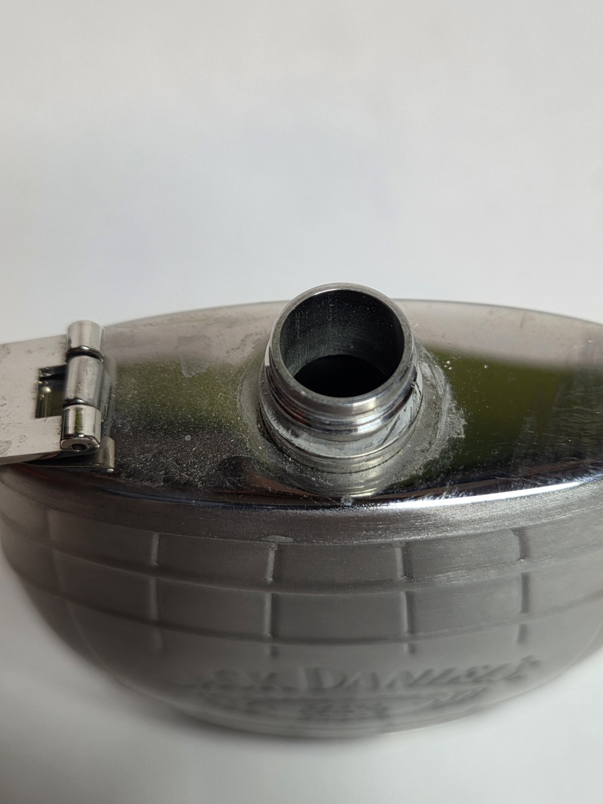 Jack Daniel's Old No.7 6 OZ Stainless Steel Flask 2007