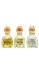 Patron - Silver, Reposado & Anejo Tequila Miniatures 5cl x 3