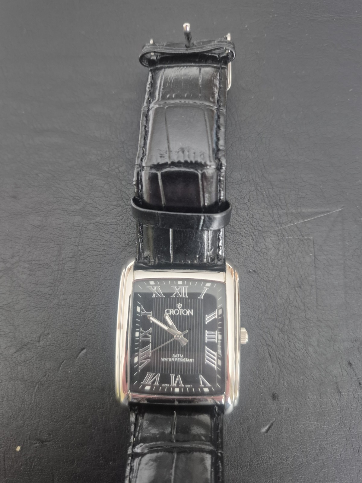 Croton Cn307245 Rectangular Silver Stainless Stee… - image 3