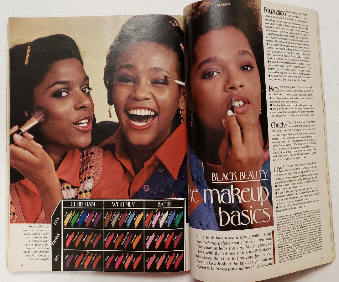 Seventeen Magazine March 1981 Brooke Shields~Whitney Houston~1980s