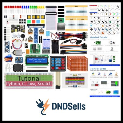 Ultimate Starter Kit for Raspberry Pi 5 4 B 3 B+ 400 Zero 2 W, 962-Page Detai...