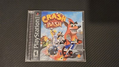 Crash Bash Sony PlayStation 1 Multiplayer Action Adventure, Crash Bandicoot, 20 