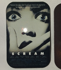 Scream 2" x 3" Metal Mini Movie Magnet Refrigerator,Locker,Toolchest