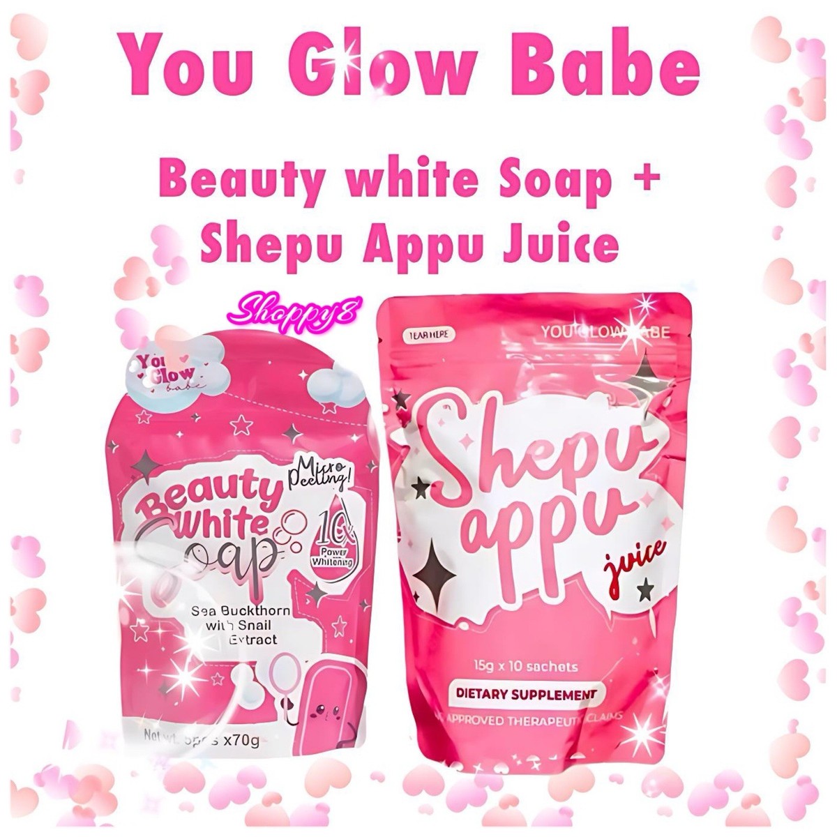 you glow babe glutathione review You Glow Babe Beauty White Soap + Shepu Appu Juice