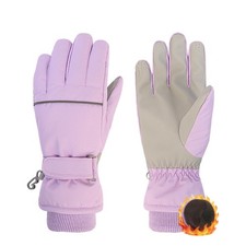 Girls-Winter-Ski-Gloves-Kids-Waterproof-Snow-Gloves Warm Snowboard-Mittens fo...