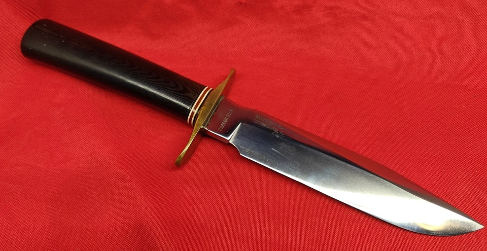  Cuchillo de Lucha Vintage Blackjack Modelo 5 Hunter Effingham Hecho en Estados Unidos OBO Foto 2 de 4