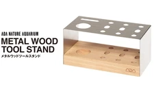 ADA Aqua Design Amano Metal Wood Tool Stand Maintenance Tool Storage
