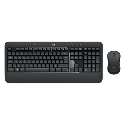 Logitech MK540 Advanced Wireless Maus + Tastatur  Black QWERTZ DE