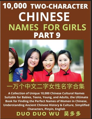 Learn Mandarin Chinese Two-Character Chinese Names for Girls (Part 9) Duo Duo Wu