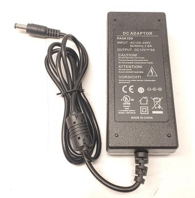 DC Adaptor PA5A1D0 5A 12V AC100-240V