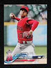2018 Topps Update Shohei Ohtani (Pitching Red Jersey) #US1 Rookie RC