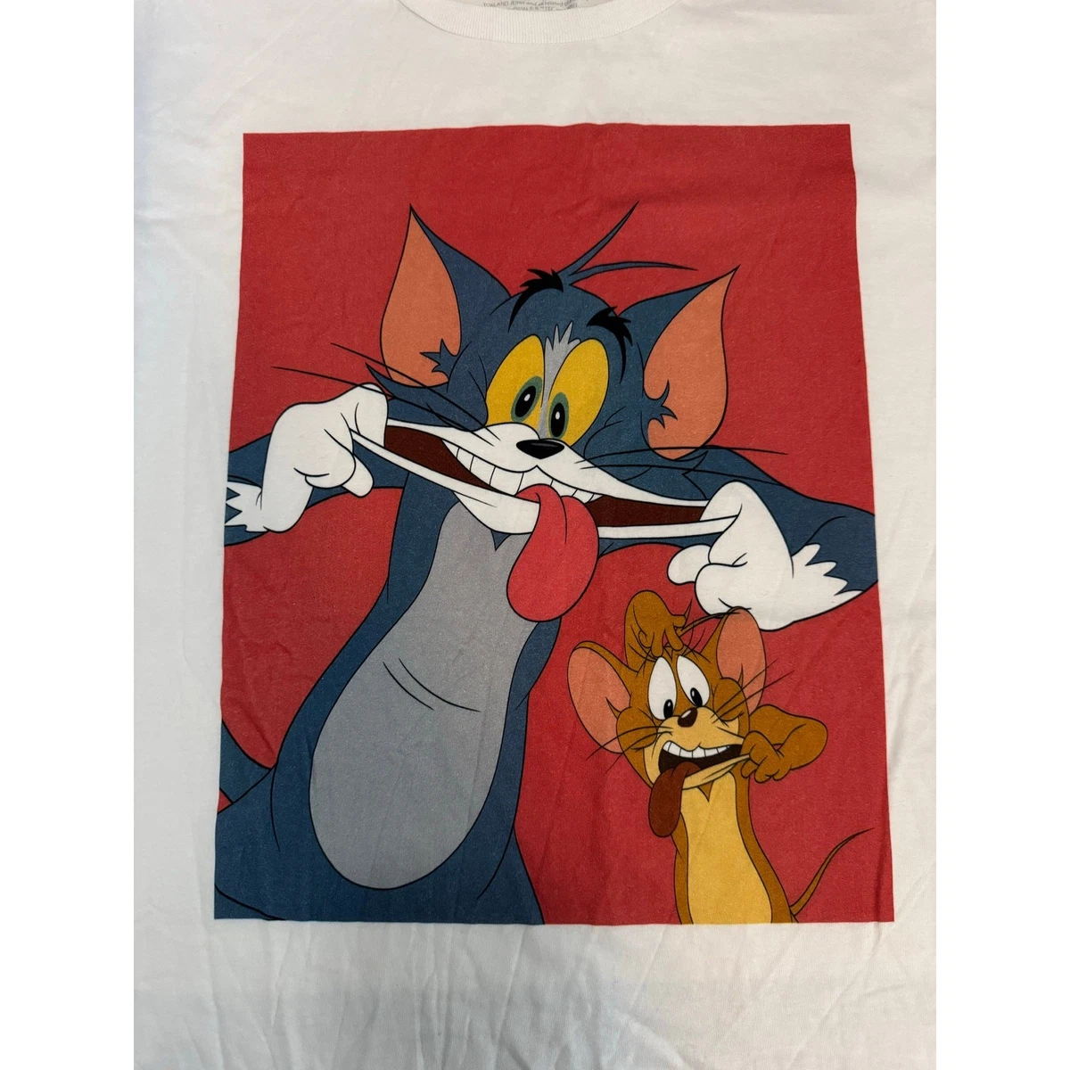 Tom Et Jerry Drôle Dessin Animé T-Shirts Familiaux Assortis Hommes T