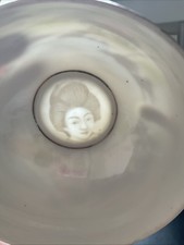 VINTAGE 5  JAPANESE EGGSHELL PORCELAIN TEACUPS HANDPAINTED LANDSCAPE SCENES