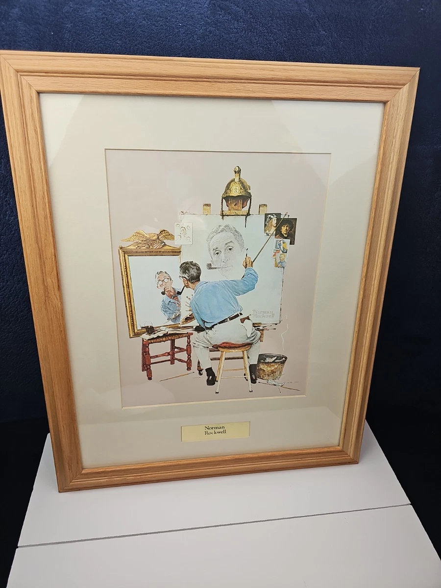 Norman Rockwell Self Portrait In Art Prints for sale | eBay