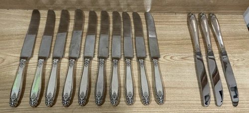 (13) Prelude by International Sterling Silver Knives Read No Monogram