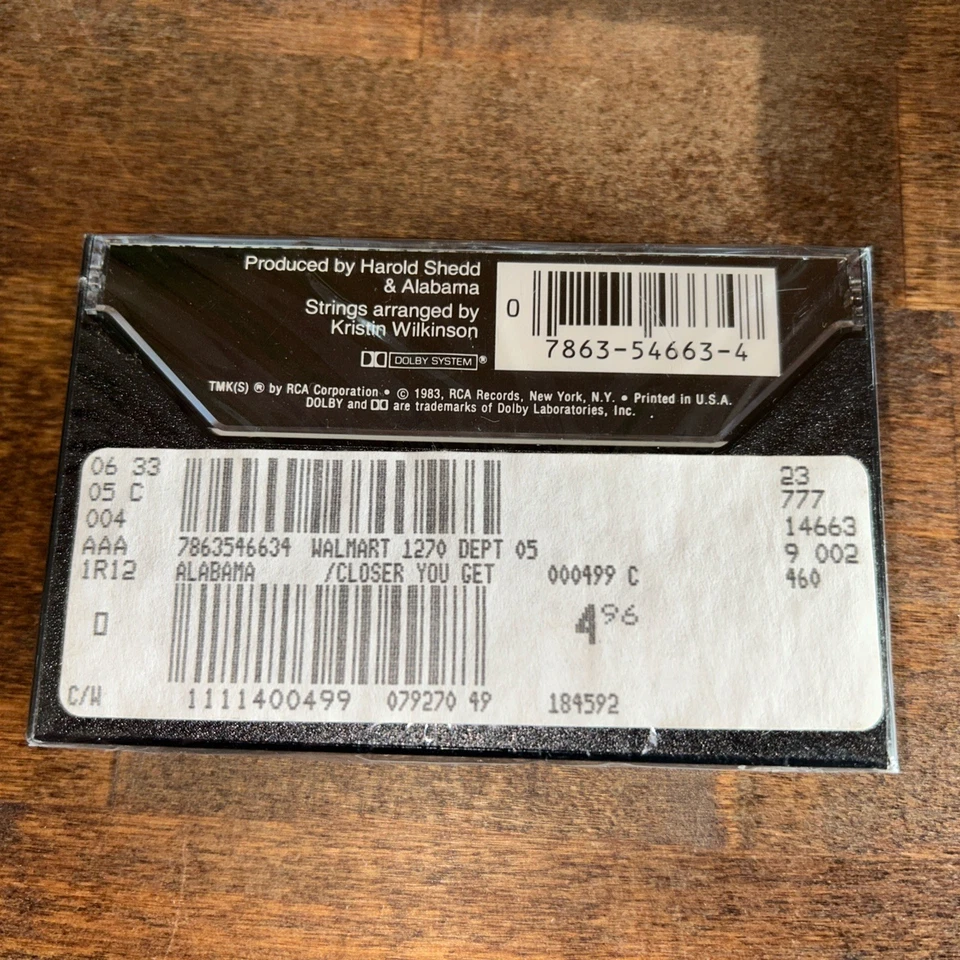 Alabama, The Closer You Get, Sealed Cassette - Image 2 of 4