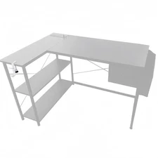 Ctgsas Adjustable Hook for L Shaped Gaming Desk, Under Gaming Desk with Hook ...