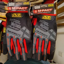🆕 Mechanix Wear Mpact Large Work Gloves Men’s Impact Glove s New With Tags 🆓✈️
