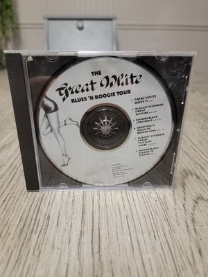 Great White - Blues 'N Boogie Tour ULTRA RARE promo CD 1990 *BUY 2 GET 1 FREE*