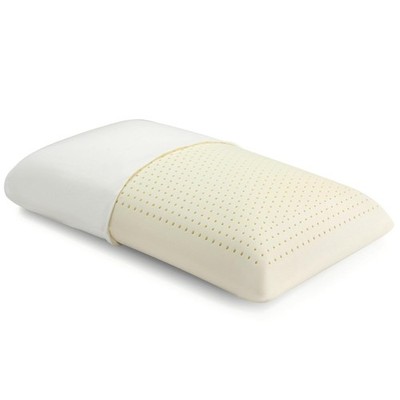 100% Natural Talalay Latex Pillow Removable Cotton Cover Support Latex Pillow