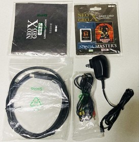 SNK NEO GEO X GOLD Limited Edition Console System with Box