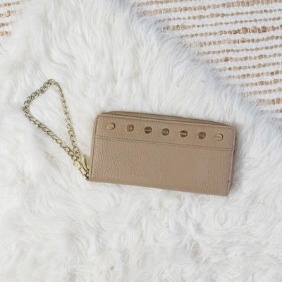 Olivia + Joy Zip Around Wallet Wristlet Smartphone Case w/ Gold Hardware